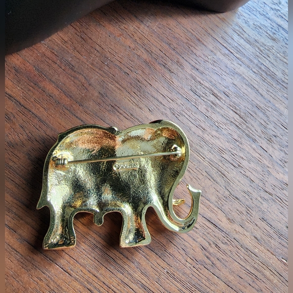 Stunning signed D'Orlan elephant brooch - Picture 6 of 6